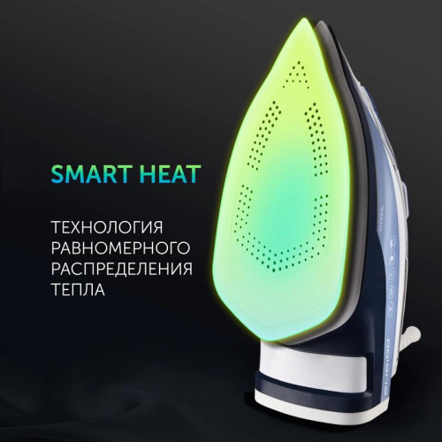 Утюг/ Утюг Polaris PIR 3074 SG AA 3000Вт белый/голубой