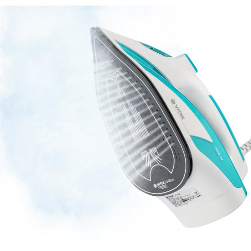 Утюг/ Утюг Vitek VT-8355 2600Вт бирюзовый/белый