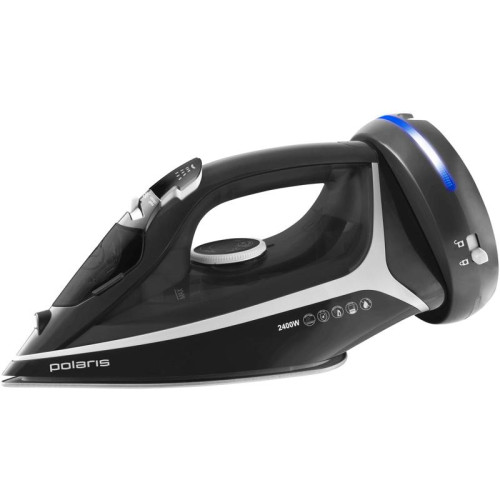Утюг беспроводной/ Утюг беспроводной Polaris PIR 2444K Cord[LESS] 2400Вт черный/серебристый