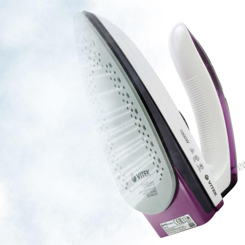 Утюг дорожный/ Утюг дорожный Vitek VT-8305 1000Вт белый/фиолетовый