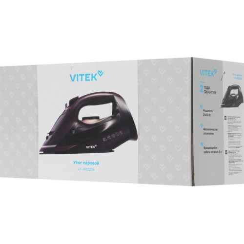 Утюг/ Утюг Vitek VT-IRN1204 3400Вт бордовый