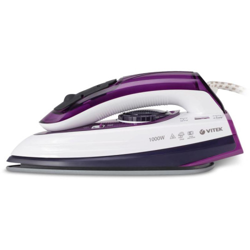 Утюг дорожный/ Утюг дорожный Vitek VT-8305 1000Вт белый/фиолетовый