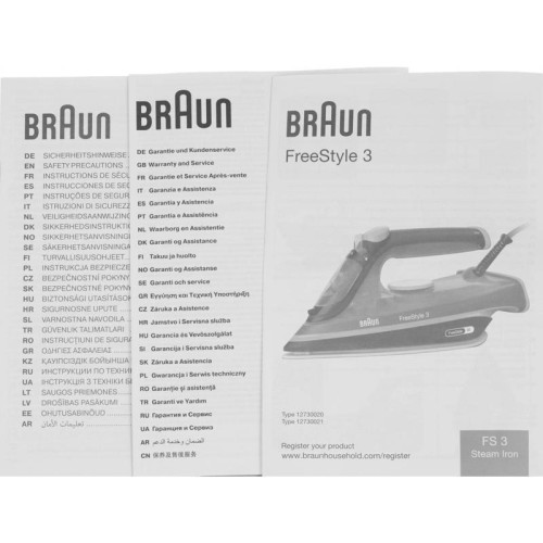 Утюг/ Утюг Braun FI3144BL 2400Вт голубой/белый