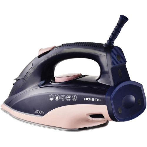 Утюг/ Утюг Polaris PIR 3074 SG AA 3000Вт синий/розовый