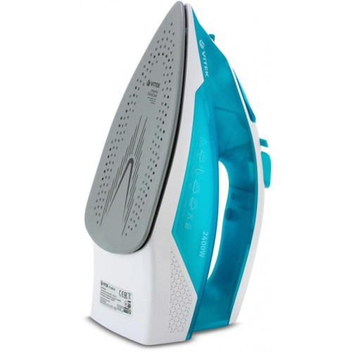 Утюг/ Утюг Vitek 8307-VT-01 2400Вт бирюзовый/белый