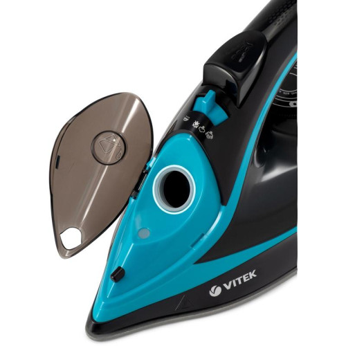 Утюг/ Утюг Vitek VT-8334 2600Вт черный/бирюзовый