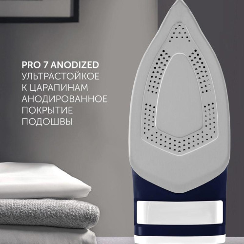 Утюг/ Утюг Polaris PIR 3074 SG AA 3000Вт белый/голубой