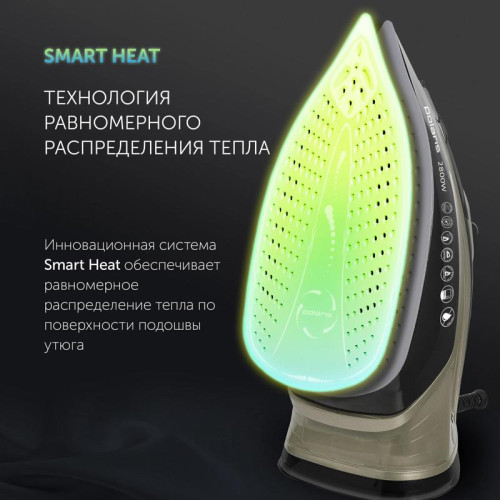 Утюг/ Утюг Polaris PIR 2821AK 2800Вт черный/золотистый Утюг/ Утюг Polaris PIR 2821AK 2800Вт черный/золотистый