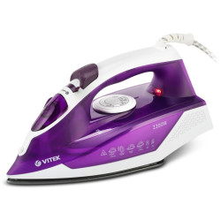 Утюг/ Утюг Vitek VT-8308 2200Вт фиолетовый/белый