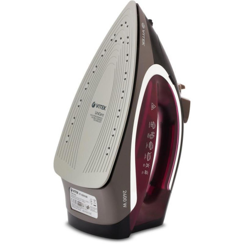 Утюг/ Утюг Vitek VT-8309 2400Вт черный/коричневый/бордовый Утюг/ Утюг Vitek VT-8309 2400Вт черный/коричневый/бордовый