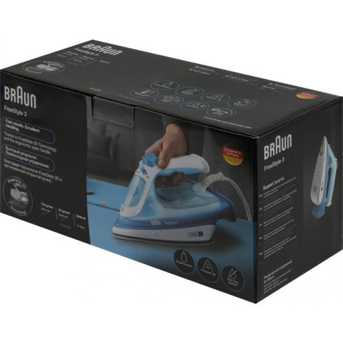 Утюг/ Утюг Braun FI3144BL 2400Вт голубой/белый