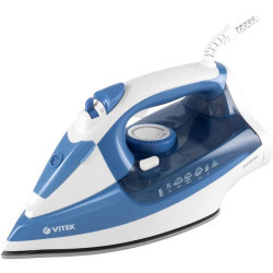 Утюг/ Утюг Vitek VT-8330 2400Вт белый/голубой
