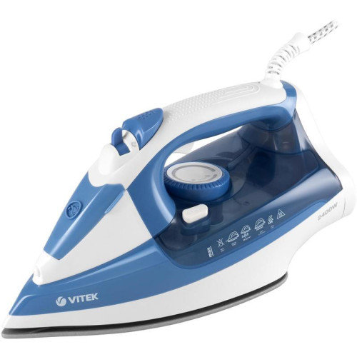 Утюг/ Утюг Vitek VT-8330 2400Вт белый/голубой