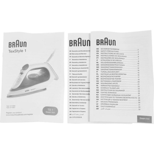 Утюг/ Утюг Braun SI1050BL 2000Вт голубой