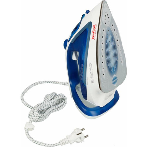 Утюг/ Утюг Tefal Easygliss Plus FV5715E0 2400Вт голубой/белый Утюг/ Утюг Tefal Easygliss Plus FV5715E0 2400Вт голубой/белый
