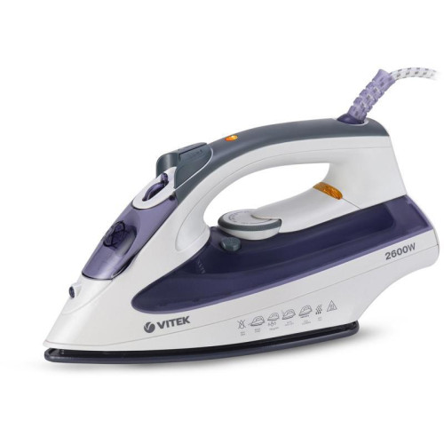 Утюг/ Утюг Vitek VT-8356 2600Вт белый/серый