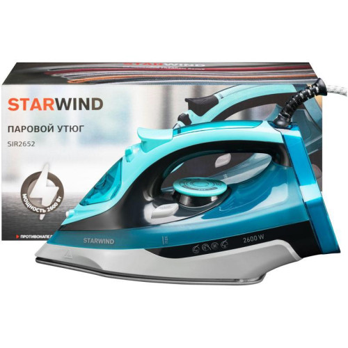Утюг/ Утюг Starwind SIR2652 2600Вт бирюзовый/черный