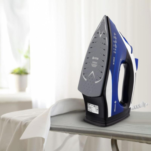 Утюг/ Утюг Vitek VT-8337 2500Вт синий/белый/серый