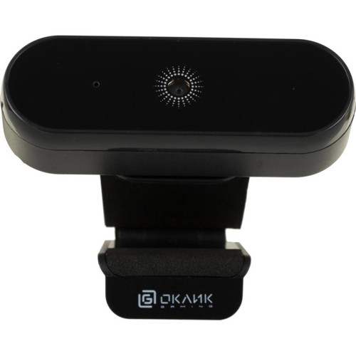 Камера Web Oklick OK-C008FH черный 2Mpix (1920x1080) USB2.0 с микрофоном