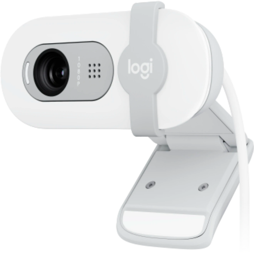 Веб-камера/ Logitech Brio 100 Full HD webcam - OFF-WHITE - USB