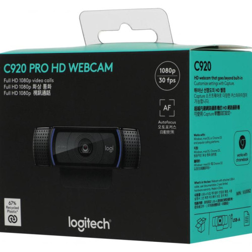 Веб-камера Logitech C920 HD Pro Webcam