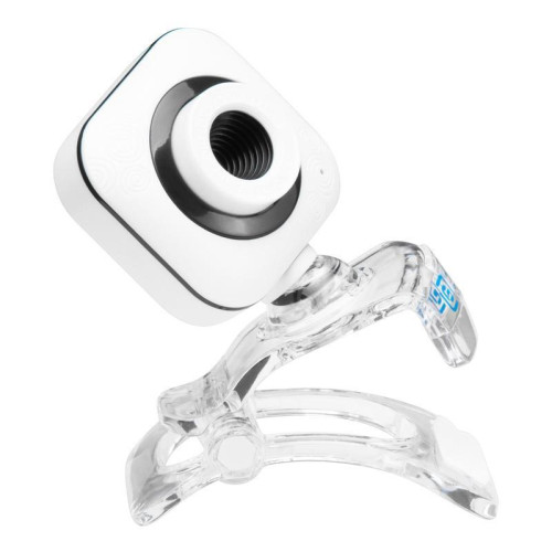 Камера Web Oklick OK-C8812 белый 0.3Mpix (640x480) USB2.0 с микрофоном