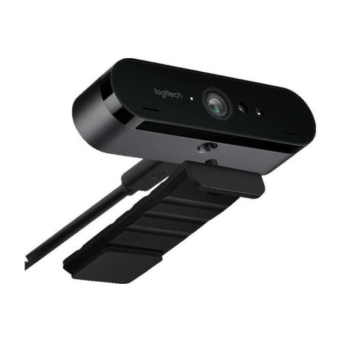 Камера Web Logitech Brio черный 13Mpix (4096x2160) USB3.0 с микрофоном (960-001107)
