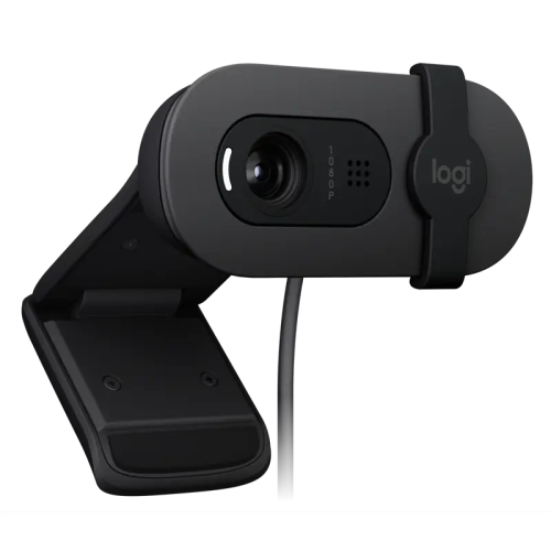 Веб-камера/ Logitech Brio 100 Full HD webcam - GRAPHITE – USB Веб-камера/ Logitech Brio 100 Full HD webcam - GRAPHITE – USB