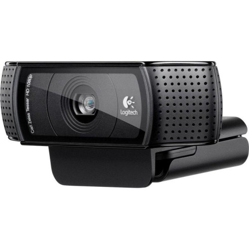 Веб-камера Logitech HD Pro Webcam C920 960-001055/960-000998 { USB 2.0, 1920*1080, 2Mpix foto, Mic, Black}