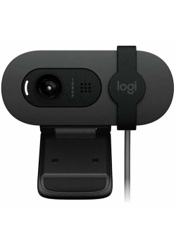 Камера Web Logitech HD Webcam Brio 105 графитовый 2Mpix (1920x1080) USB2.0 с микрофоном для ноутбука (960-001590)