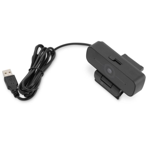 Камера Web Oklick OK-C001FH черный 2Mpix (1920x1080) USB2.0 с микрофоном