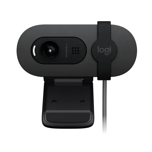 Веб-камера/ Logitech Brio 105 Full HD 1080p Webcam - GRAPHITE - USB