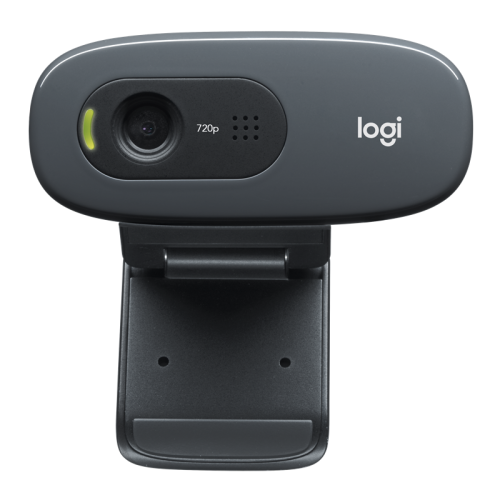 Веб-камера/ Logitech HD Webcam C270, USB 2.0, 1280*720, 3Mpix foto, Mic, Black