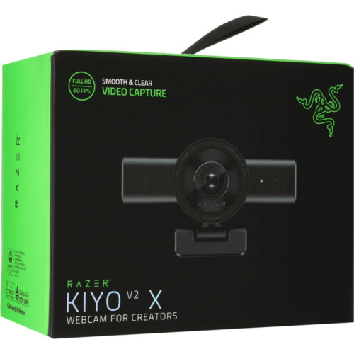 Веб камера Razer Kiyo V2 X - Black/ Razer Kiyo V2 X - Black