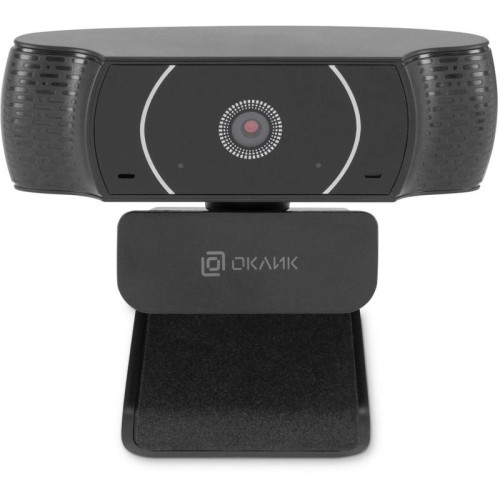 Камера Web Oklick OK-C016HD черный 1Mpix (1280x720) USB2.0 с микрофоном