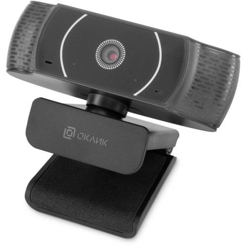Камера Web Oklick OK-C016HD черный 1Mpix (1280x720) USB2.0 с микрофоном