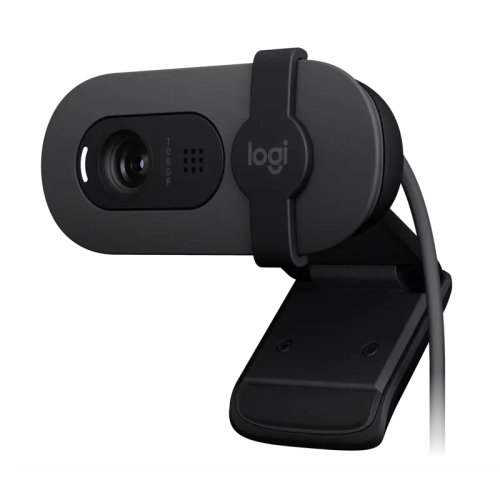 Веб-камера/ Logitech Brio 100 Full HD webcam - GRAPHITE – USB Веб-камера/ Logitech Brio 100 Full HD webcam - GRAPHITE – USB