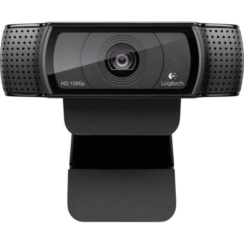 Веб-камера Logitech HD Pro Webcam C920 960-001055/960-000998 { USB 2.0, 1920*1080, 2Mpix foto, Mic, Black}