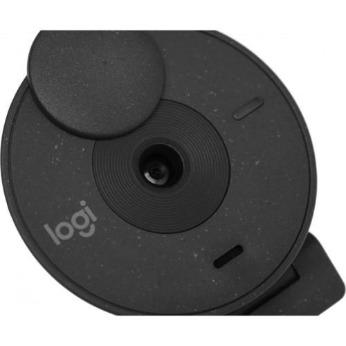 Камера Web Logitech HD Webcam Brio 300 черный 2Mpix (1920x1080) USB Type-C с микрофоном (960-001436)