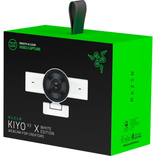 Веб камера Razer Kiyo V2 X - White/ Razer Kiyo V2 X - White