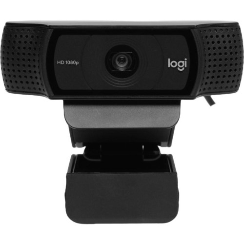Камера Web Logitech HD Pro C920 черный 2Mpix (1920x1080) USB2.0 с микрофоном (960-000998)