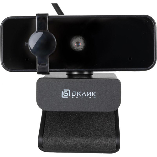 Камера Web Oklick OK-C21FH черный 2Mpix (1920x1080) USB2.0 с микрофоном