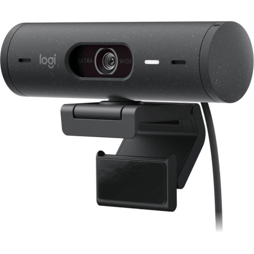 Камера Web Logitech HD Webcam Brio 500 черный 4Mpix (1920x1080) USB Type-C с микрофоном (960-001424)