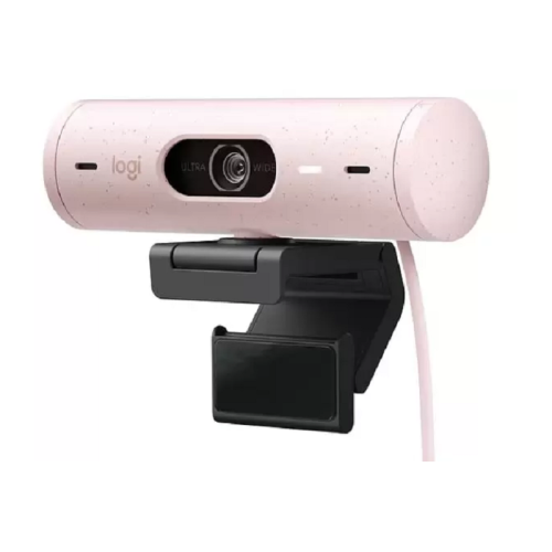 Веб-камера/ Logitech BRIO 500 HD Webcam - ROSE - USB