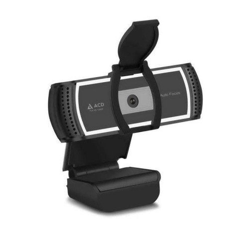 Веб-камера ACD-Vision UC700 CMOS 2МПикс (апрокс.3МПикс), 1920x1080p, 30к/с, автофокус, микрофон встр., кабель USB 2.0 1.5м, шторка объектива, универс. крепление, черный корп. RTL (551905)