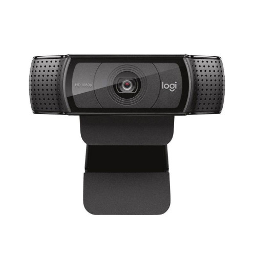 Камера Web Logitech HD Webcam C920e черный 3Mpix (1920x1080) USB2.0 с микрофоном (960-001086)