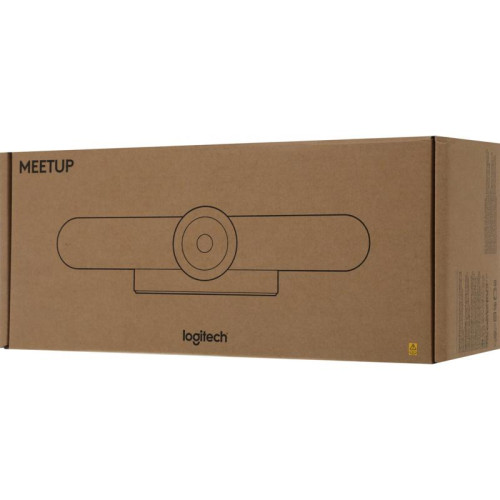 Камера Web Logitech MeetUp черный 8Mpix (3840x2160) USB3.0 с микрофоном (960-001101)
