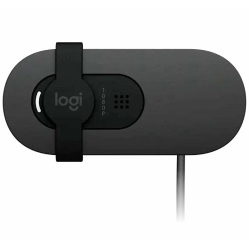 Камера Web Logitech HD Webcam Brio 105 графитовый 2Mpix (1920x1080) USB2.0 с микрофоном для ноутбука (960-001590)