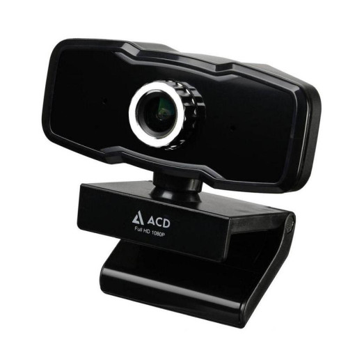 Веб-камера ACD-Vision UC500 CMOS 2МПикс, 1920x1080p, 30к/с, микрофон встр., кабель USB 2.0 1.5м, универс. крепление, черный корп. RTL {60} (551783)