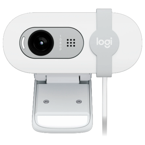 Веб-камера/ Logitech Brio 100 Full HD webcam - OFF-WHITE - USB